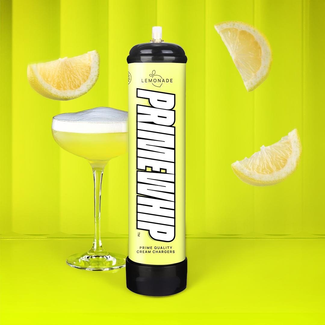 Prime Whip Cream Charger 640G Lemonade - Image 4