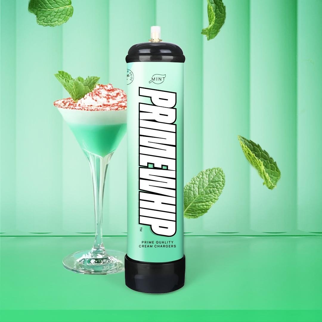 Prime Whip Cream Charger 640G Mint - Image 3