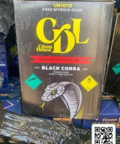 Cream Deluxe Black Cobra 666g Food-Grade Cylinder - Image 3